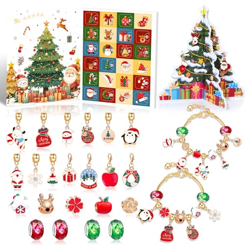 SANNIDHI® Xmas Countdown Calendar DIY Jewelry Making Kit SANNIDHI® Xmas Countdown Calendar DIY Jewelry Making Kit
